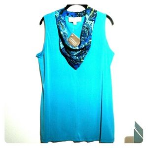 American Glamour by Badgley Mischka   sz L Tunic